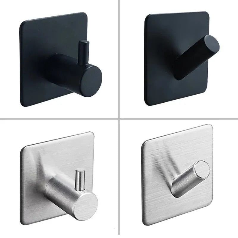 Stainless Steel Coat Hooks.