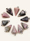 Reiki Natural Stone To Make Beautiful Pendants.