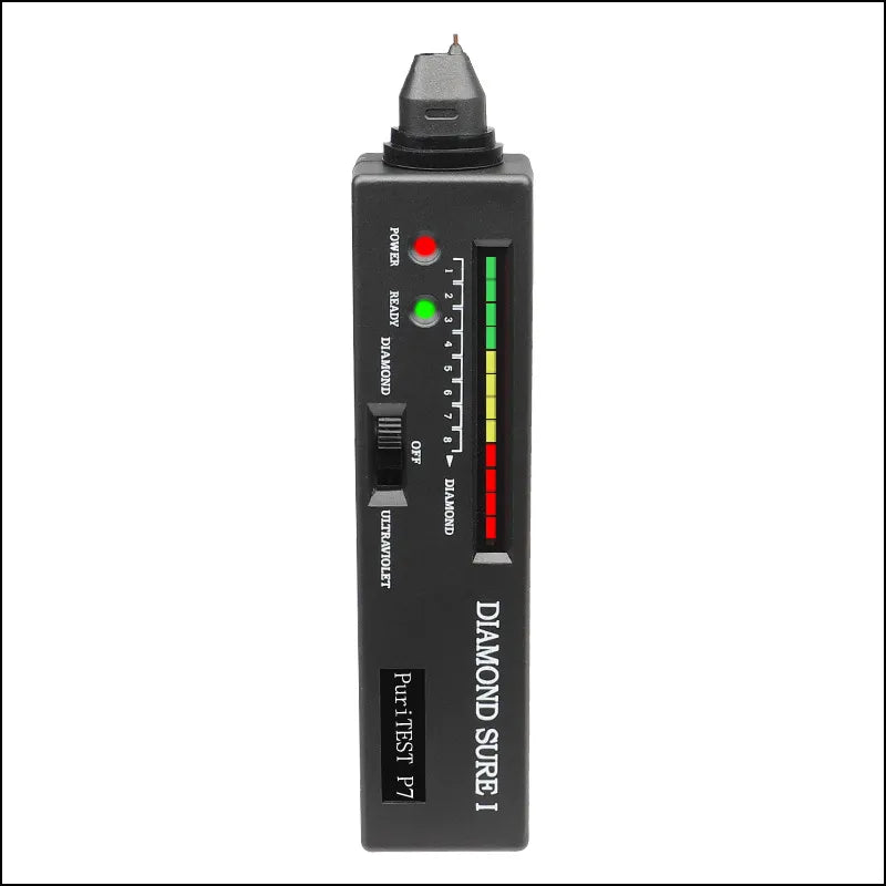 SHOTTOR High Accuracy, UV Light Indicator, LED Diamond Tester Pen.