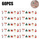 Christmas Wine Glass Charms