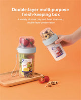 Breakfast Oatmeal Or Yogurt Sealed Container