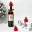 Silicone Winter/Christmas Hat Bottle Stopper Cap.