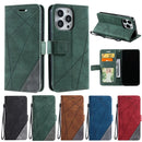 Wallet Business Magnetic Flip Leather Card Slot Case Cover For iPhone 15 14 Pro Max 13 12 11 SE 2020