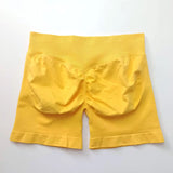 NCLAGEN 4.5" Women's  Low Ribbed Band Scrunch Butt Seamless Impact Shorts