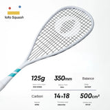 125g Carbon Squash Racket Available In Four Colors