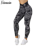 Tie Dye High Waist Yoga Leggings