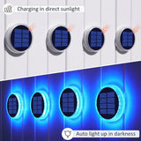 Solar Waterproof LED Dock Lighting IP68 Auto On/Off For Garden Or Driveway