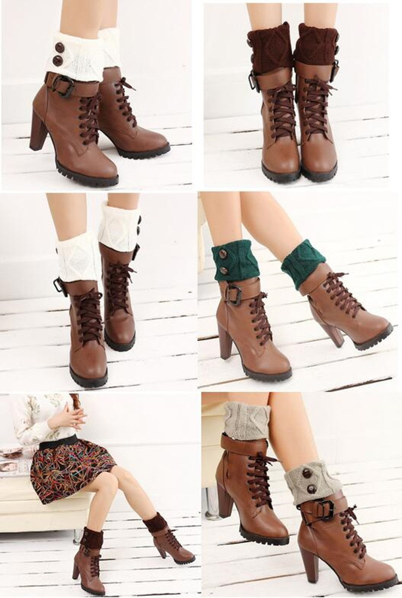 Women's Crochet Boot Leg Warmer/Covers.