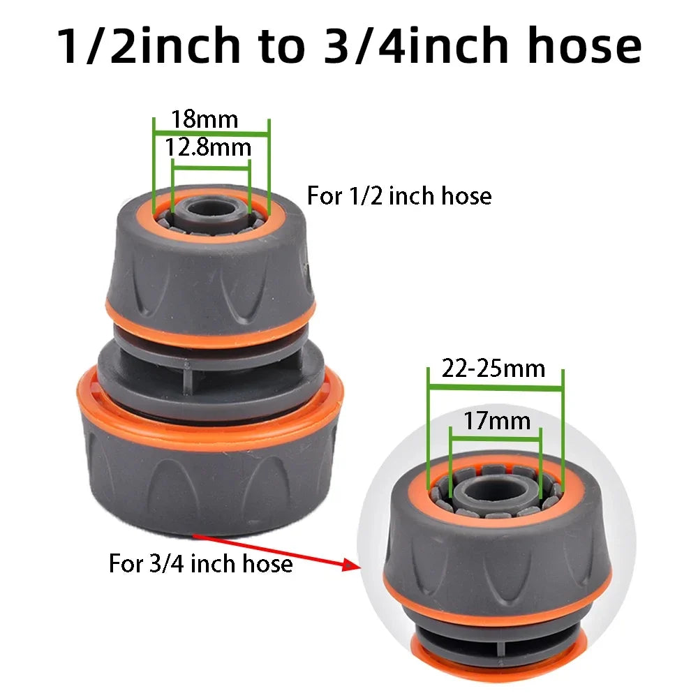 1-Pcs 1/2" 3/4" 1" Garden Hose Quick Connect Adapters