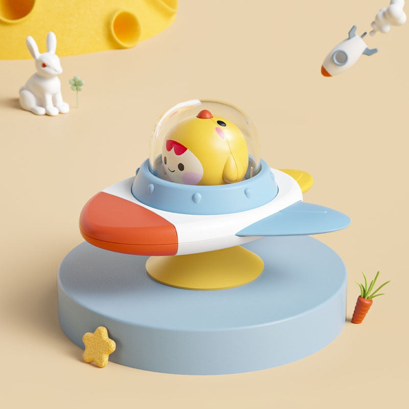 1pcs Cartoon Fidget Spinner.  Educational toy as well as rattle toy.