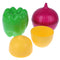 Fresh Onion, Garlic, Tomatoes, Lemon, OR Green Pepper Containers to Eliminate Odor and Keep Vegetables Fresh.     F