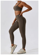 Women High Waist Seamless Push Up Fitness Leggings