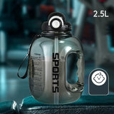 GIANXI  Plastic Sports Water Bottle With Straw
