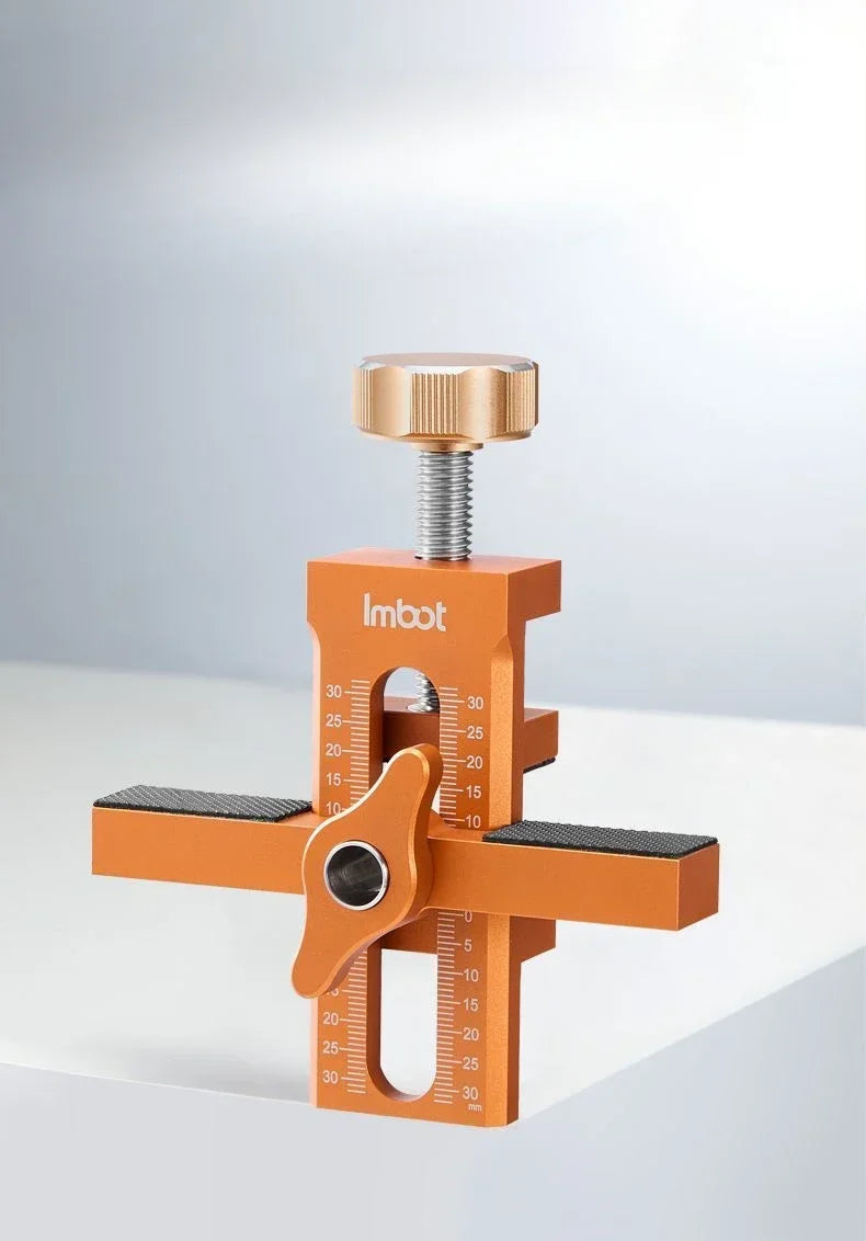 2 in 1 Woodworking Cabinet Door Installation Rebounding Device Drilling Tool