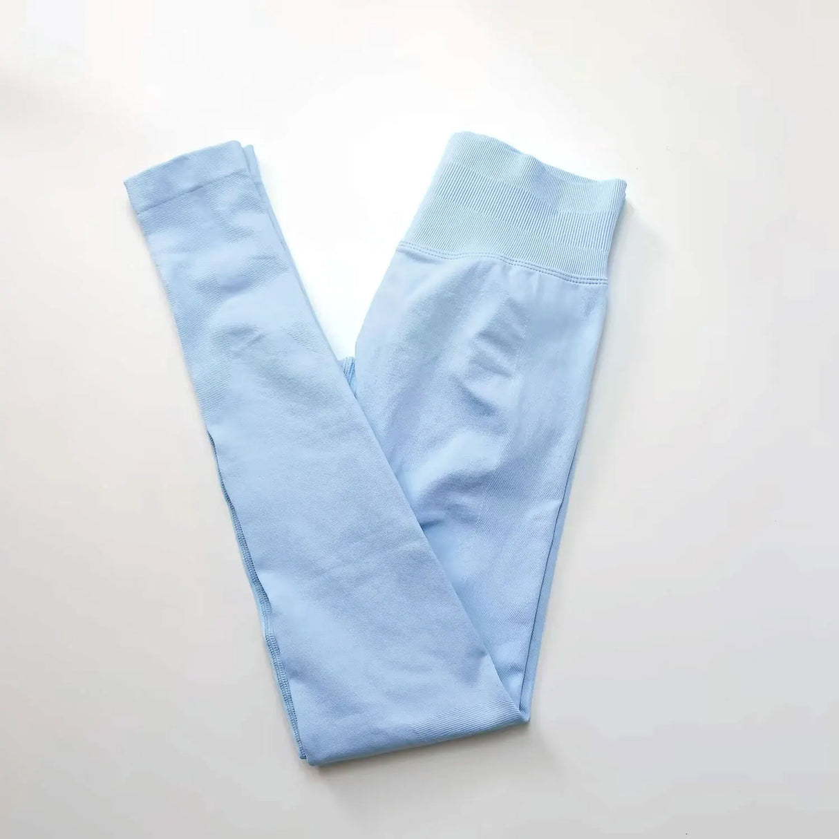 NCLAGEN Low Ribbed Band Seamless Scrunch Bum Impact Leggings