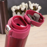 500M/16 Oz Insulated Stainless Steel BPA Free Leakproof Water Bottle