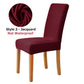 Waterproof And Non Waterproof Elastic Dining Chair Covers.
