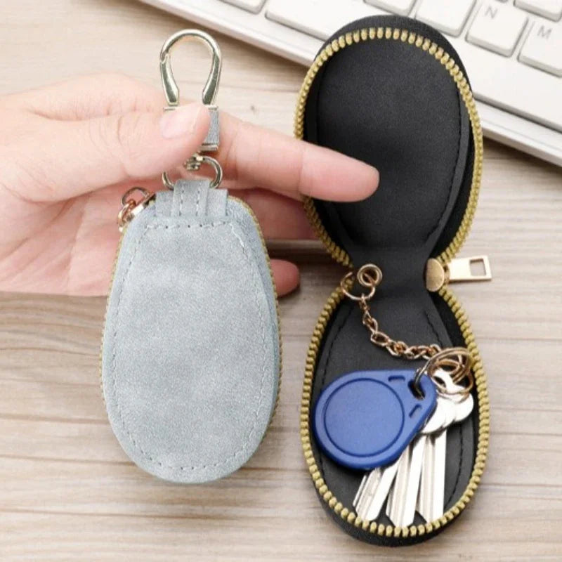 Leather Mini Keychain/Coin Pouch