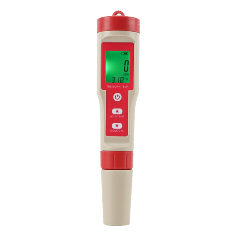 Digital PH Meter 10 in 1 Water Quality Monitor Tester PH/EC/TDS/Salinity/Thermometer Multi-parameter Testing Meter