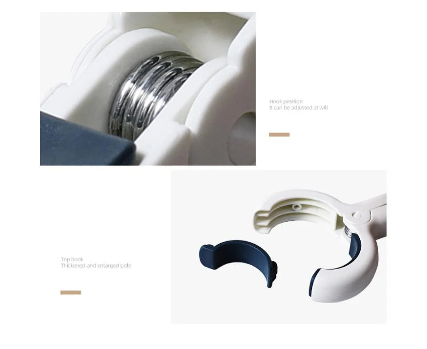1/3/6/12Pcs Plastic Clothes Pins with Strong Anti-Rust Springs