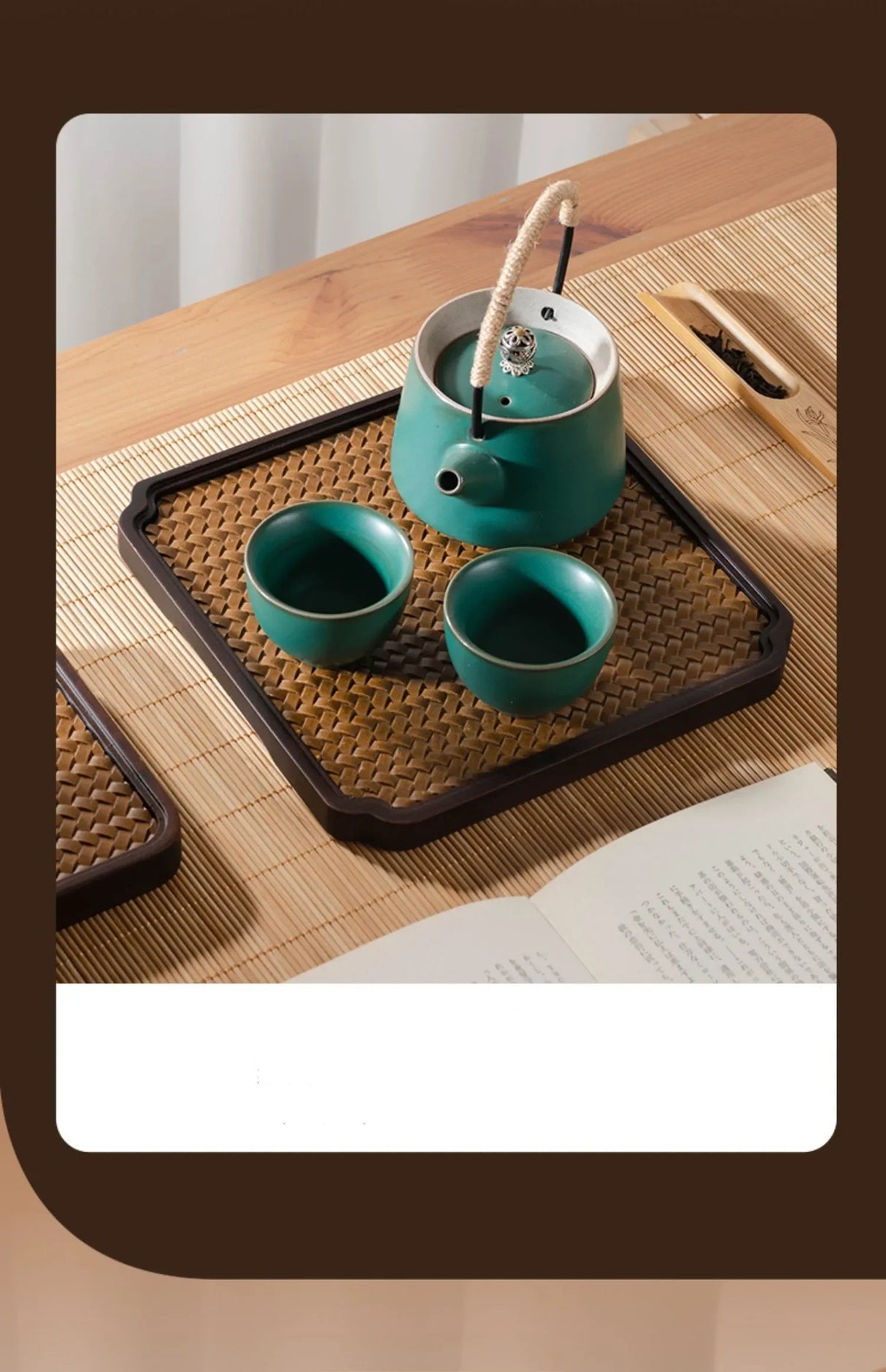 Imitation Bamboo Tea Tray