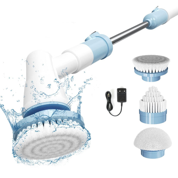 Electric Cleaning Brush With Handle.