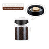 Coffee Bean Glass Storage Container With Press-Down Vacuum Seal