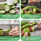 T-Shaped Stainless Steel Corer For Fruit Or Vegetables