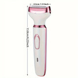 4-in-1 Ladies Multifunctional Electric USB Charging Hair Remover