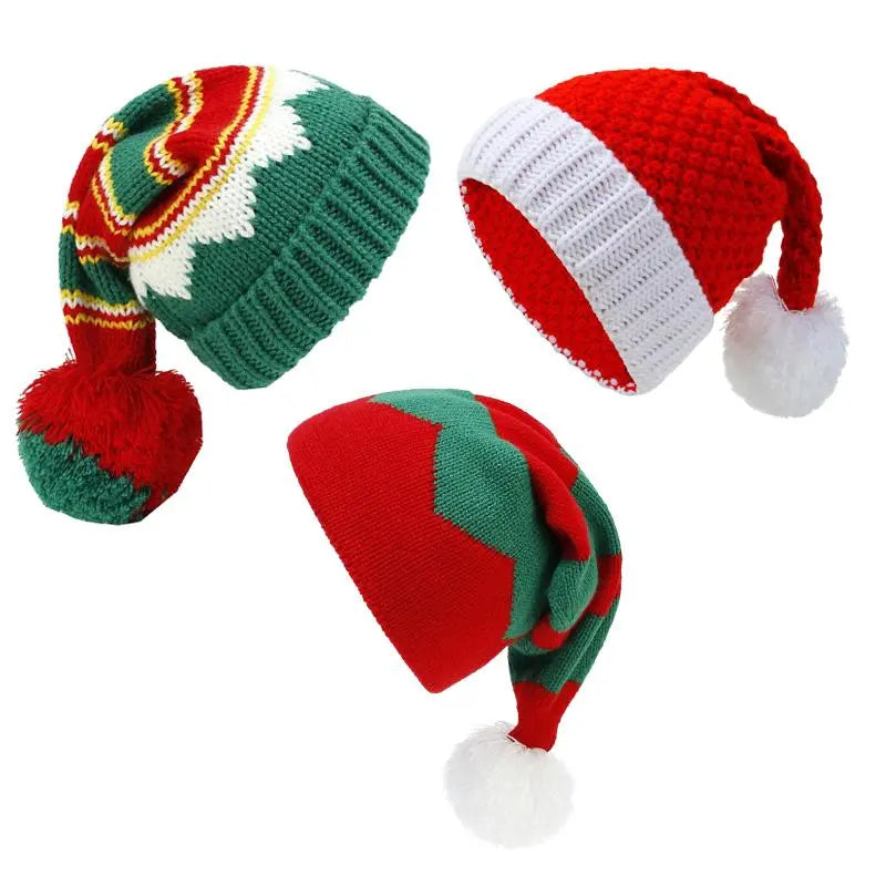 Parent-Child Winter Warm Christmas Hat.