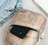 Soft Leather Casual Crossbody Shoulder Bag