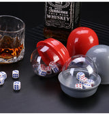 5pc Enclosed Dice Cup