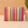 Women's Straw Clutch Wrist Handbag