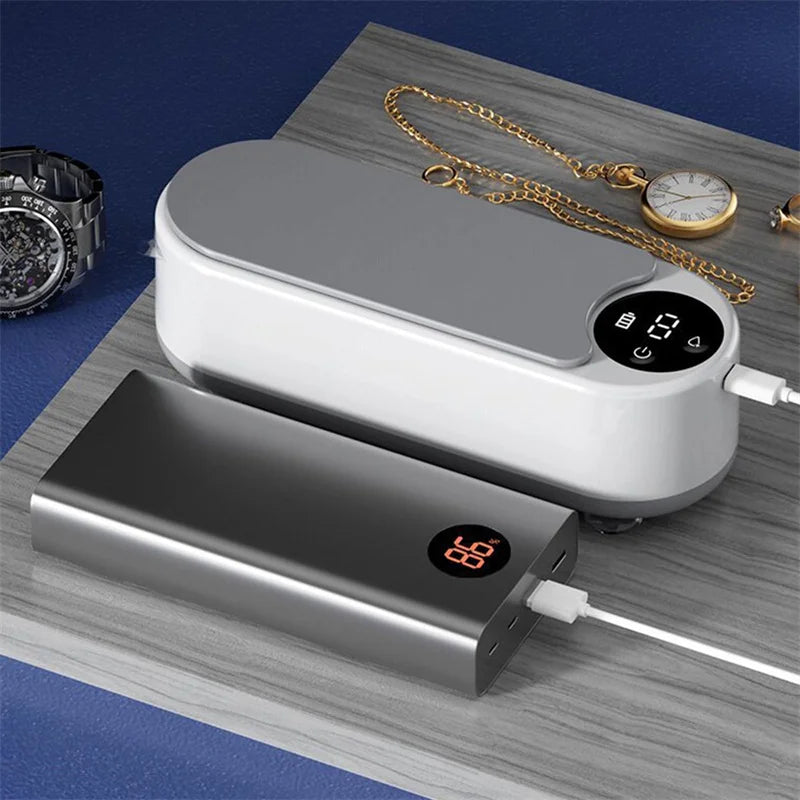 450ML Ultrasonic Portable Cleaning Machine For Glasses Or Jewelry