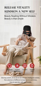 NEW 186 LED's Hat & Face Red Light Therapy For Hair Loss And Skin Rejuvenation