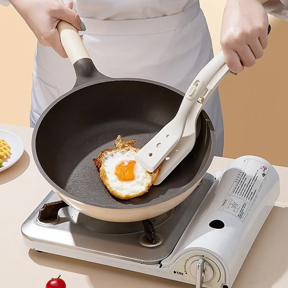 2 in 1 Silicone Shovel Clip Kitchen Spatula