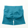 NCLAGEN 4.5" Women's  Low Ribbed Band Scrunch Butt Seamless Impact Shorts