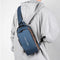 Men's USB/Waterproof/Anti-theft Password Lock Crossbody Bag.