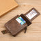 Men's Pu Leather Wallet With Zipper.