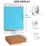 Acrylic Anti Fog Mirror With Suction Cup For Bathroom