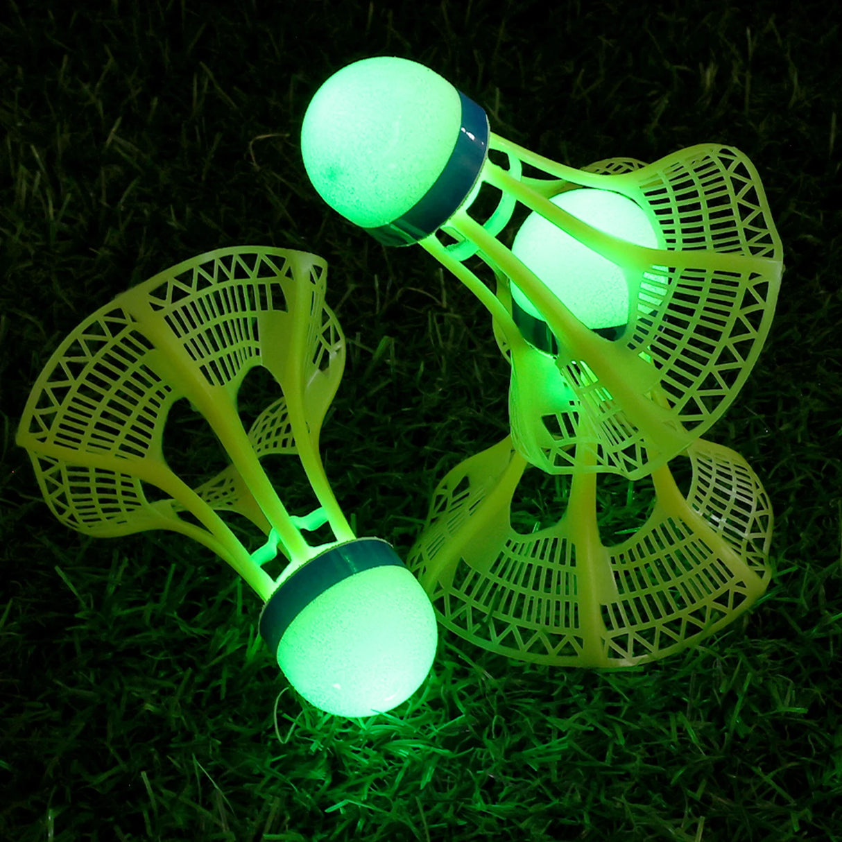 Windproof Light-up Durable Nylon Shuttlecocks
