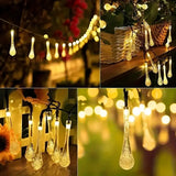 Outdoor Solar Teardrop 8 Mode Lights
