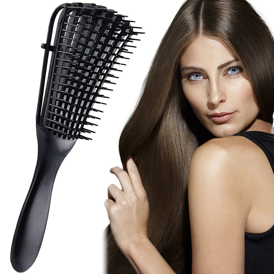 1Pcs Anti-Static Scalp Massage Detangling Brush