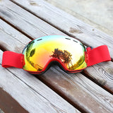 X-TIGER Double Layer, Anti-fog, UV Protection Ski Goggles.