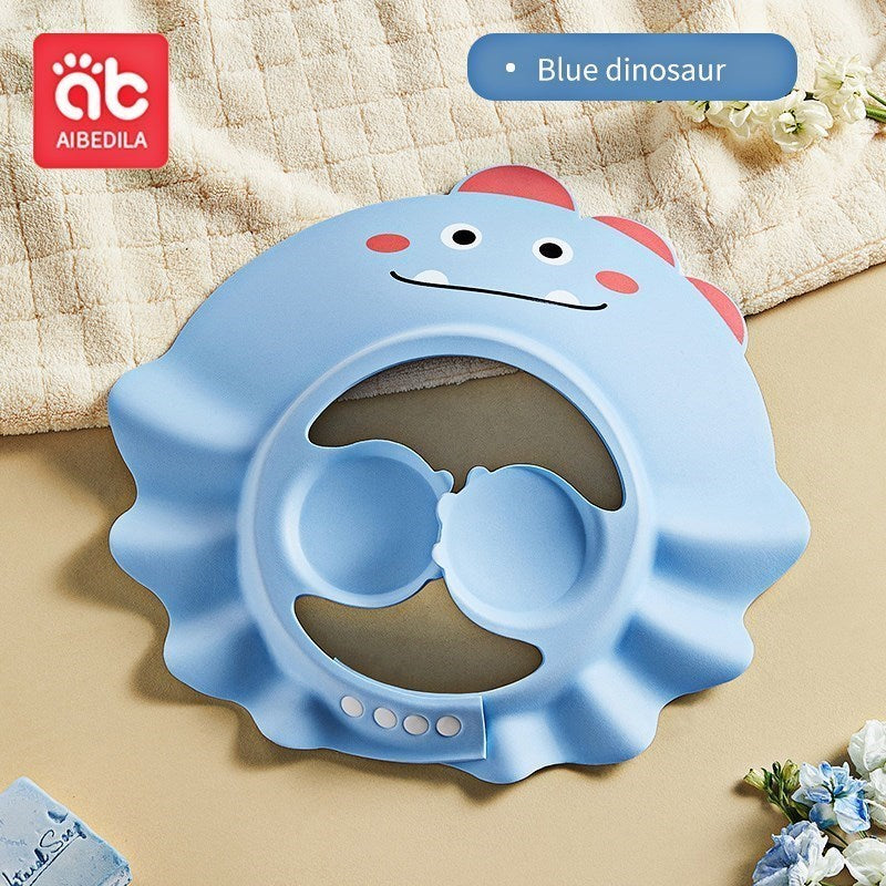 AIBEDILA Babies Waterproof Shower Cap For Eye and Ear Protection against Soap and Water.