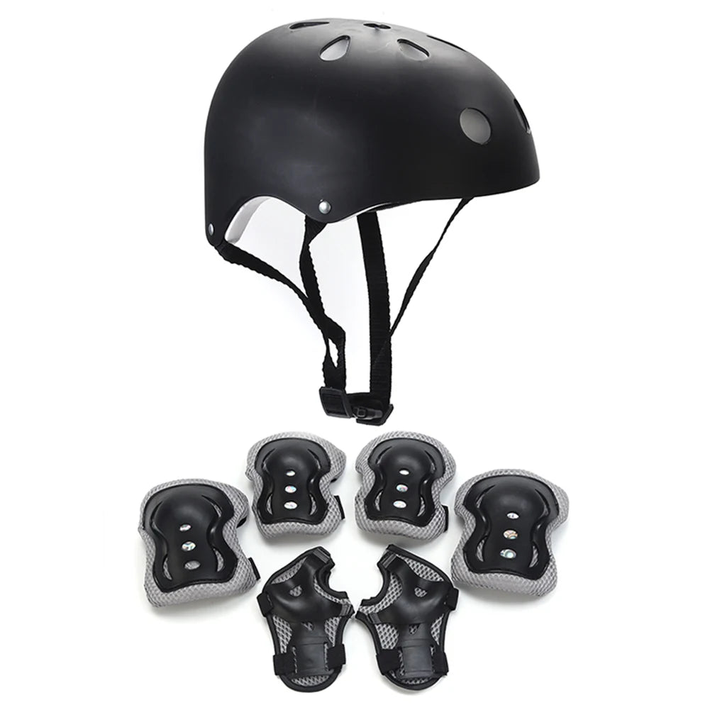 Children's Protective Body Gear And Breathable Helmet With EPS material for cushioning and shock absorption