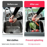 Silicone  Non Slip Splash Guard With Suction Cups