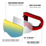 X-TIGER Double Layer, Anti-fog, UV Protection Ski Goggles.