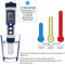 Digital PH Meter 10 in 1 Water Quality Monitor Tester PH/EC/TDS/Salinity/Thermometer Multi-parameter Testing Meter