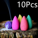 Mixed Natural Rose, Jasmine, Lavender, Osmanthus, Sakura Smoke Incense Cone Bullets